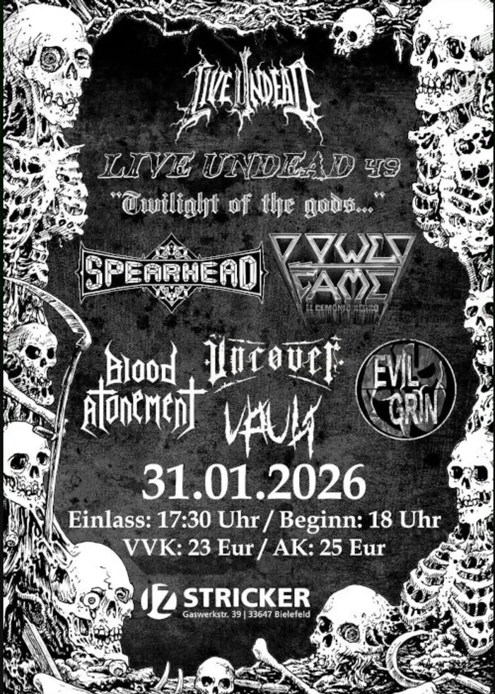 Flyer der Veranstaltung.